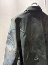 PIGMENT-DYED CAMO JACKET