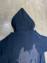 BALANCEWEARDESIGN (bal) / ACTIVE URBAN WEAR SUPPORT SYSTEM / VINTAGE 00s "ANAHEIM ARMY" PRINTED PULLOVER HOODIE
