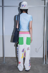 STRETCH POLYESTER PHOTO PRINT TEE