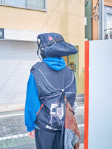 SHIBUYA GYARU DENIM IDM SLING TOTE
