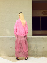 FOLD-OR-STRETCH FLOWER KNIT
