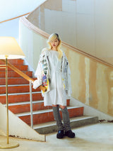 REVERSIBLE REMAKE TEE-HOODIE SHIRT-DOCKING