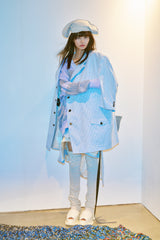 MIXED-KNIT CARDIGAN_REFLECTIVE RIB