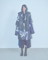 SEQUINED TWEED HAND STITCHED BASTING VEST