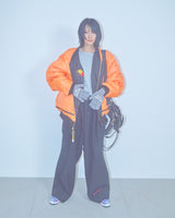 SEQUINED TWEED THE LARGEST CARGO TROUSERS