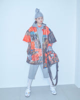 TRANSPARENT GRID WORK SHIRT/ATOZ