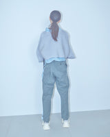 LS NICE CROPPED SPLATTER SHIRT/TM