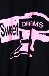 TEE/SWEETDREAMS BLACK