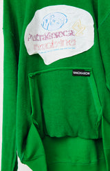 GlitchembHOODIE GREEN