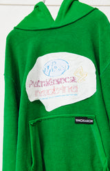 GlitchembHOODIE GREEN
