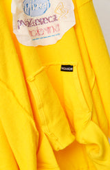 GlitchembHOODIE YELLOW