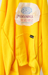 GlitchembHOODIE YELLOW