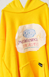 GlitchembHOODIE YELLOW