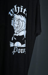 TEE/WHITEPONY    CHARCOAL