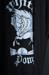 TEE/WHITEPONY    CHARCOAL