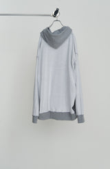 HOODIE/BUBBLEGUM GRAY