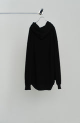 HOODIE/WHITEPONY BLACK