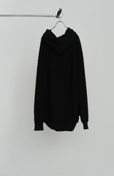 HOODIE/WHITEPONY BLACK