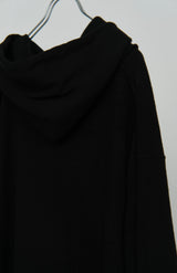 HOODIE/WHITEPONY BLACK