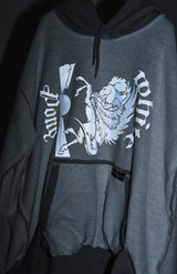 HOODIE/WHITEPONY GRAY