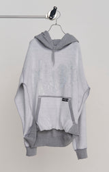HOODIE/WHITEPONY GRAY