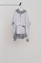 HOODIE/WHITEPONY GRAY