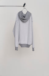 HOODIE/WHITEPONY GRAY