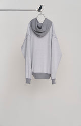 HOODIE/WHITEPONY GRAY