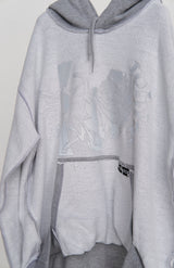 HOODIE/WHITEPONY GRAY