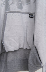 HOODIE/WHITEPONY GRAY