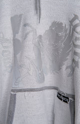 HOODIE/WHITEPONY GRAY