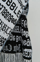 HIPPIEREVERSIBLEPONCHO BLACKMIX