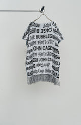 HIPPIEREVERSIBLEPONCHO BLACKMIX