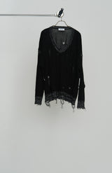 BUBBLEGUMDAMAGESWEATER		BLACK