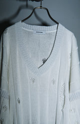 BUBBLEGUMDAMAGESWEATER		WHITE