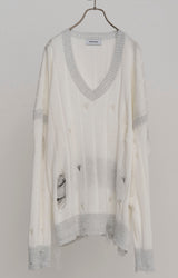 BUBBLEGUMDAMAGESWEATER		WHITE