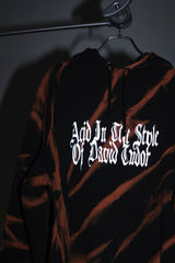 HOODIE/ACIDTUDOR BLEACHBK