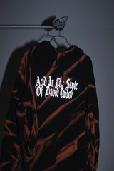HOODIE/ACIDTUDOR BLEACHBK