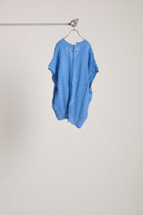 INSIDE OUT KNIT V BLUE