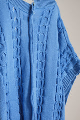 INSIDE OUT KNIT V BLUE
