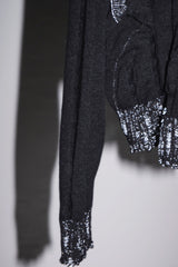 INSIDE OUT KNIT SW BLACK