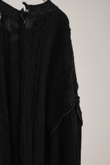 INSIDE OUT KNIT SW BLACK