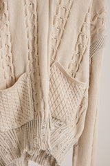 INSIDE OUT KNIT SW WHITE