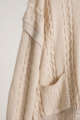 INSIDE OUT KNIT SW WHITE