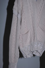 INSIDE OUT KNIT SW WHITE