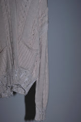 INSIDE OUT KNIT SW WHITE