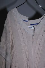 INSIDE OUT KNIT SW WHITE