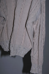 INSIDE OUT KNIT SW WHITE