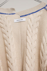 INSIDE OUT KNIT SW WHITE