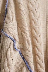 INSIDE OUT KNIT SW WHITE